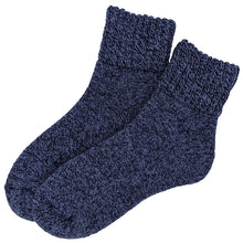 画像をギャラリービューアに読み込む, 裏起毛 靴下 あったか 厚手 レディース メンズ ルームソックス 冬 クルー丈 20-22cm~28-30cm 暖かい クルーソックス 厚手 防寒 裏起毛ソックス