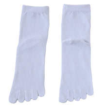 画像をギャラリービューアに読み込む, 5本指ソックス レディース クルーソックス 薄手 靴下 22-24cm~28-30cm 5本指 ソックス 夏用 蒸れない 5本指靴下 五本指ソックス メンズ 大きいサイズ