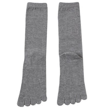 画像をギャラリービューアに読み込む, 5本指ソックス レディース ハイクルー 薄手 靴下 22-24cm~28-30cm 5本指 ソックス 夏用 蒸れない 5本指靴下 五本指ソックス ハイソックス メンズ 大きいサイズ