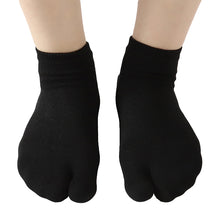 画像をギャラリービューアに読み込む, 足袋靴下 足袋ソックス 靴下 足袋型 ソックス スニーカーソックス メンズ 大きいサイズ レディース 薄手 綿 22-24cm~28-30cm スニーカー丈 白 黒 グレー 男性 外反母趾 運動 ウォーキング ランニング