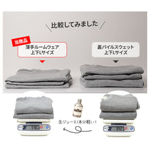 画像をギャラリービューアに読み込む, 綿100 薄手 長袖 ルームウェア レディース メンズ ユニセックス 上下セット S M L LL 3L 4L 綿100% スウェット パジャマ 部屋着 Tシャツ 長ズボン 丸首 ルームパンツ セット 夏向け 軽い 綿素材 家族 おそろい 大きいサイズ オーバーサイズ 無地