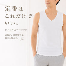 画像をギャラリービューアに読み込む, インナー メンズ ノースリーブ 綿100% vネック tシャツ 大きいサイズ 3L~4L スリーブレス 下着 肌着 綿100 コットン 男性 紳士 インナーシャツ 抗菌 防臭 3L 4L 白 黒 無地 V首