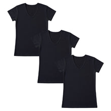 画像をギャラリービューアに読み込む, 綿100% メンズ インナーシャツ 深めVネック 半袖 Tシャツ 3枚セット S M L LL 下着 肌着 V首 インナー 抗菌 防臭 におい 見えない 無地 コットン 男性 紳士 男子 コットン100 綿100 COTTON 100% スーツ下 ビジネス 3枚組 まとめ売り