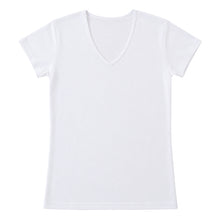 画像をギャラリービューアに読み込む, 綿100% メンズ インナーシャツ 深めVネック 半袖 Tシャツ S~LL 下着 肌着 V首 インナー 抗菌 防臭 におい 見えない 無地 コットン 男性 紳士 M L