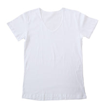 画像をギャラリービューアに読み込む, 綿100% Tシャツ メンズ 深Vネック S~LL インナーシャツ 半袖 tシャツ 下着 肌着 抗菌 防臭 におい 見えない V首 深め 無地 コットン 男性 紳士 M L
