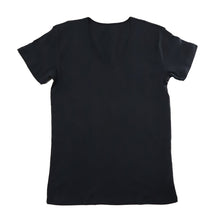 画像をギャラリービューアに読み込む, メンズ 綿100% 深Vネック Tシャツ 3L・4L (大きいサイズ 男性 紳士 半袖 下着 肌着 インナー 抗菌 防臭 3L 4L 白 黒 V首)