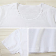 画像をギャラリービューアに読み込む, メンズ 綿100% インナー tシャツ 半袖 クルーネック 大きいサイズ 3L・4L 下着 男性 紳士 肌着 インナーシャツ 丸首 薄手 抗菌 防臭 3l 4l 白 黒 グレー