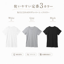 画像をギャラリービューアに読み込む, メンズ 綿100% インナー tシャツ 半袖 クルーネック 大きいサイズ 3L・4L 下着 男性 紳士 肌着 インナーシャツ 丸首 薄手 抗菌 防臭 3l 4l 白 黒 グレー
