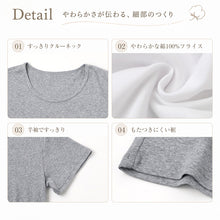 画像をギャラリービューアに読み込む, メンズ 綿100% インナー tシャツ 半袖 クルーネック 大きいサイズ 3L・4L 下着 男性 紳士 肌着 インナーシャツ 丸首 薄手 抗菌 防臭 3l 4l 白 黒 グレー
