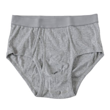 画像をギャラリービューアに読み込む, ブリーフ メンズ 綿100% パンツ スタンダード 前開き S~LL 下着 インナー ブリーフパンツ 肌着 紳士肌着 男性 紳士 パンツ 綿100% コットン M L LL