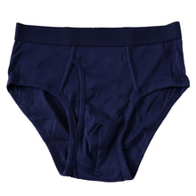 画像をギャラリービューアに読み込む, セミビキニブリーフ メンズ ブリーフ 綿100% 前開き S~LL 下着 インナー ブリーフパンツ 肌着 紳士肌着 男性 紳士 パンツ 綿100% コットン M L LL