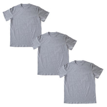 画像をギャラリービューアに読み込む, Tシャツ 半袖 3枚セット メンズ 綿 3L・4L ( ストレッチ シャツ インナーシャツ クルーネック トップス )
