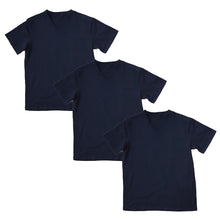 画像をギャラリービューアに読み込む, Tシャツ vネック メンズ インナー 綿 S~LL 3枚セット tシャツ 半袖 シャツ 下着 インナーシャツ V首 トップス 肌着 無地