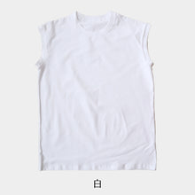 画像をギャラリービューアに読み込む, ノースリーブ メンズ インナー tシャツ 綿 スリーブレス クルーネック サーフシャツ S~LL インナーシャツ トップス 肌着 下着 男性 紳士 S M L LL 無地 シンプル コットン ストレッチ