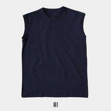 画像をギャラリービューアに読み込む, ノースリーブ メンズ インナー tシャツ 綿 スリーブレス クルーネック サーフシャツ S~LL インナーシャツ トップス 肌着 下着 男性 紳士 S M L LL 無地 シンプル コットン ストレッチ