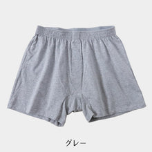 画像をギャラリービューアに読み込む, ニットトランクス 綿 大きいサイズ メンズ 前開き 3L・4L (トランクス ニット パンツ インナー 下着 大きなサイズ コットン 紳士 肌着)