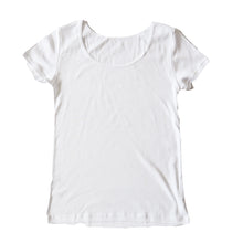 画像をギャラリービューアに読み込む, 綿100% インナー レディース 半袖 2分袖 tシャツ S~LL 肌着 綿 シャツ 下着 女性 婦人 コットン 無地 白 グレー 黒 ベージュ シンプル