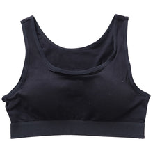 画像をギャラリービューアに読み込む, ハーフトップ カップ付き ブラジャー S M L LL 3L 4L ラン型 ブラ ノンワイヤー レディース 綿 コットン 大きいサイズ 女性 下着 インナー