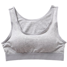 画像をギャラリービューアに読み込む, ハーフトップ カップ付き ブラジャー S M L LL 3L 4L ラン型 ブラ ノンワイヤー レディース 綿 コットン 大きいサイズ 女性 下着 インナー