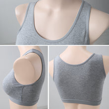 画像をギャラリービューアに読み込む, 大きいサイズ ノンワイヤーブラ 綿 カップ付き 3L・4L (ラン型 ハーフトップ ハーフブラ シンプル 無地 コットン ナイトブラ リラックス レディース インナー プラスサイズ) (在庫限り)