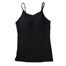 画像をギャラリービューアに読み込む, キャミソール カップ付き 綿 インナー レディース S M L LL ブラトップ キャミ カップ付きインナー ブラキャミ 下着 肌着 シャツ ノンワイヤー リラックス 楽 (在庫限り)