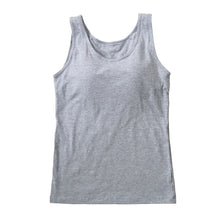 画像をギャラリービューアに読み込む, タンクトップ カップ付き インナー 綿 レディース S M L LL ブラトップ 下着 肌着 シャツ ノンワイヤー タンク ブラタンク 綿混 リラックス 楽 女性 (在庫限り)