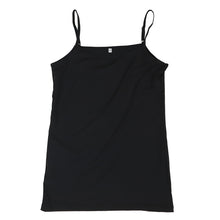 画像をギャラリービューアに読み込む, 冷感 キャミソール インナー レディース M~LL 接触冷感 速乾 防臭 ストレッチ 夏 下着 肌着 薄手 女性 黒 白 キャミ キュプラ混 (在庫限り)