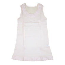 画像をギャラリービューアに読み込む, クレープ肌着 レディース インナー スリップ ペチコート ワンピース ロング タンクトップ M~LL (インナータンクトップ 下着 シミーズ シュミーズ 綿100% コットン 夏 婦人 丸型スリップ) (在庫限り)