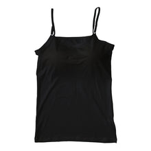画像をギャラリービューアに読み込む, キャミソール レディース カップ付き 接触冷感 M~LL (カップ付きキャミソール カップ付 キャミ 婦人 カップ付きインナー 速乾 UV 防臭 黒 白 下着 肌着 インナー) (在庫限り)
