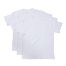 画像をギャラリービューアに読み込む, 半袖 tシャツ メンズ 半袖丸首 紳士 3枚組 LL~4L (肌着 下着 シャツ 男性 白 無地 アンダーウェア コットン LL 3L 4L 大寸 大きいサイズ) (在庫限り)