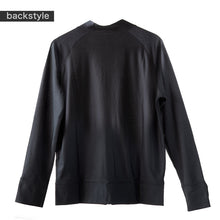 画像をギャラリービューアに読み込む, ラッシュガード フードなし レディース 長袖 水着 体型カバー uvカット 薄手 黒 S~4L 夏 スポーツ スクール水着 プール 授業 水陸両用 uv 紫外線対策 大きいサイズ