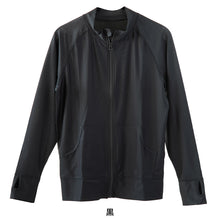 画像をギャラリービューアに読み込む, ラッシュガード フードなし レディース 長袖 水着 体型カバー uvカット 薄手 黒 S~4L 夏 スポーツ スクール水着 プール 授業 水陸両用 uv 紫外線対策 大きいサイズ