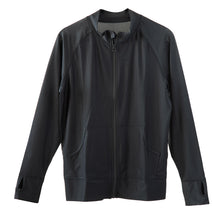 画像をギャラリービューアに読み込む, ラッシュガード フードなし レディース 長袖 水着 体型カバー uvカット 薄手 黒 S~4L 夏 スポーツ スクール水着 プール 授業 水陸両用 uv 紫外線対策 大きいサイズ