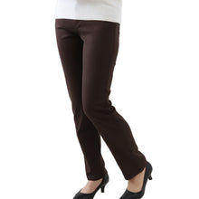 画像をギャラリービューアに読み込む, パンツ レディース ストレート ボトムス ストレッチ 股上深め ハイウエスト 訳あり 春夏 秋 S~LL 女性 ズボン アウトレット 仕事 普段着 動きやすい (送料無料) (在庫限り)