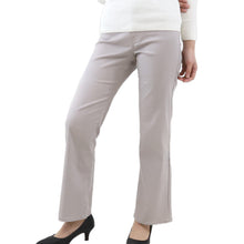 画像をギャラリービューアに読み込む, パンツ レディース フレア ボトムス ストレッチ 股上深め ハイウエスト 訳あり 春夏 秋 S~LL 女性 ズボン アウトレット 仕事 普段着 動きやすい (在庫限り)