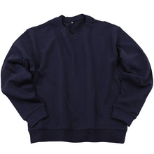 画像をギャラリービューアに読み込む, レディース スウェット トレーナー 綿100% 無地 長袖 トップス ショート丈 S~4L アウター 女性 大人 M L LL 3L 大きいサイズ シンプル パジャマ ルームウェア (在庫限り)