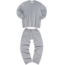 画像をギャラリービューアに読み込む, スウェット 上下 綿100% レディース メンズ 大きいサイズ トレーナー パンツ 無地 大人 S~4L 上下セット セットアップ 男女兼用 パジャマ ルームウェア コットン トップス ボトムス 長袖 M L LL 3L (在庫限り)
