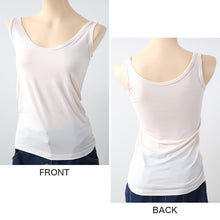 画像をギャラリービューアに読み込む, タンクトップ インナー レディース ノースリーブ ランニングシャツ 冷感 肌着 M~LL 接触冷感 タンク 婦人 ベージュ 黒 白 肌色 下着 (在庫限り)