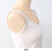 画像をギャラリービューアに読み込む, タンクトップ インナー レディース ノースリーブ ランニングシャツ 冷感 肌着 M~LL 接触冷感 タンク 婦人 ベージュ 黒 白 肌色 下着 (在庫限り)