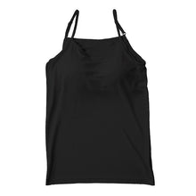 画像をギャラリービューアに読み込む, キャミソール レディース カップ付き カップ付きキャミソール インナー 冷感 接触冷感 肌着 M~LL カップ付きインナー カップ付 キャミ 婦人 ベージュ 黒 白 肌色 下着 (在庫限り)