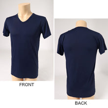 画像をギャラリービューアに読み込む, メンズ インナー 半袖 V首 Tシャツ 冷感 夏 ドライ 速乾 接触冷感 肌着 M~LL 下着 Vネック インナーシャツ 紳士肌着 男 アンダーウェア クールビズ (在庫限り)
