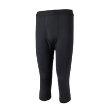 画像をギャラリービューアに読み込む, メンズ 7分丈ボトム 冷感 レギンス ボトムス ボクサーブリーフ 前あき M~LL インナー ロングパンツ 夏下着 ドライ 速乾 接触冷感 肌着 スパッツ ストレッチ クールビズ (在庫限り)