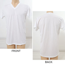 画像をギャラリービューアに読み込む, メンズ インナー 半袖 シャツ 夏 冷感 Vネック メッシュ ドライ 肌着 M~LL 速乾 接触冷感 下着 インナーシャツ 夏用 v首 紳士肌着 男 アンダーウェア クールビズ (在庫限り)
