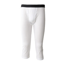 画像をギャラリービューアに読み込む, メンズ インナー ロングパンツ ボトム 7分丈パンツ クロップドパンツ インナーボトム メッシュ 冷感 ドライ 肌着 7分丈ボトム M~LL 夏下着 レギンス ももひき すててこ 速乾 接触冷感 スパッツ クールビズ (在庫限り)