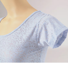 画像をギャラリービューアに読み込む, フレンチ袖インナー インナー フレンチスリーブ レディース フレンチインナー 半袖 半袖シャツ 冷感 接触冷感 肌着 ジャガード M L LL 半袖インナー 婦人 黒 白 青 下着 (在庫限り)