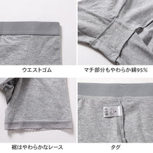 画像をギャラリービューアに読み込む, ボトム ショーツ 3分丈 レディース 綿 レース S M L LL 3L 4L ロングショーツ 三分丈 無地 パンツ コットン 大きいサイズ シンプル ストレッチ インナー 婦人 肌着 パンティ ズボン下 綿混