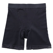 画像をギャラリービューアに読み込む, ボトム ショーツ 3分丈 レディース 綿 レース S M L LL 3L 4L ロングショーツ 三分丈 無地 パンツ コットン 大きいサイズ シンプル ストレッチ インナー 婦人 肌着 パンティ ズボン下 綿混