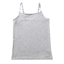 画像をギャラリービューアに読み込む, キャミソール キャミ 綿 インナー レディース S M L LL 3L 4L 女性 下着 肌着 シャツ リラックス 楽 白 黒 ピンク グレー