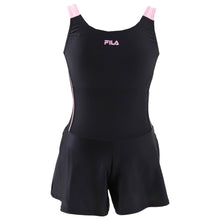 画像をギャラリービューアに読み込む, スクール水着 女の子 キュロット キッズ 水着 子供 FILA 120cm~180cm 女子 水泳 プール 夏 ワンピース シンプル 学校 スイミング 紺 黒 ピンク 水色 白 (在庫限り)