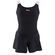 画像をギャラリービューアに読み込む, スクール水着 女の子 キュロット キッズ 水着 子供 FILA 120cm~180cm 女子 水泳 プール 夏 ワンピース シンプル 学校 スイミング 紺 黒 ピンク 水色 白 (在庫限り)